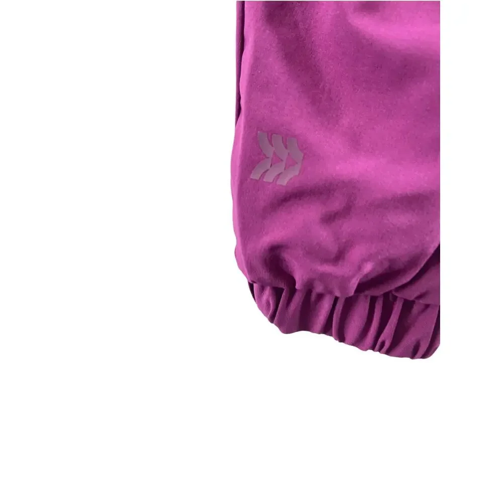 NWT All In Motion Girls' Purple Winter Woven Pants Youth Size XS 4/5